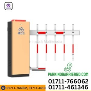 Straight Arm Road Electronic Barrier Gates with Traffic Light Interface