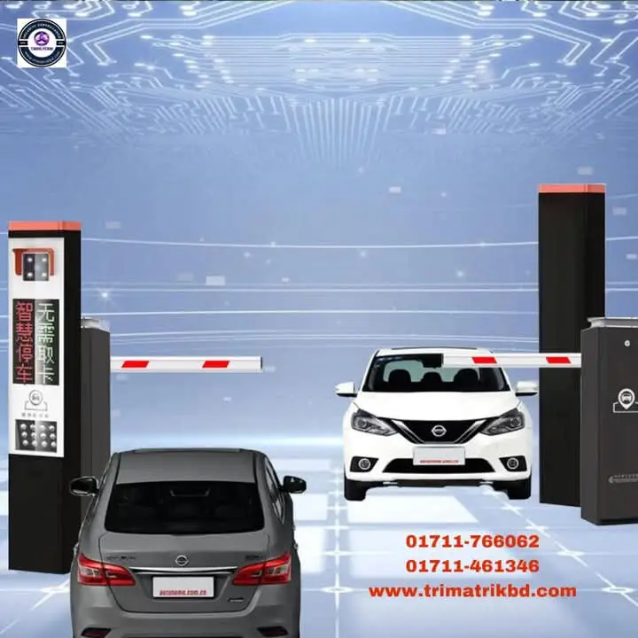 LED নির্দেশক আলোর সাথে বেড়া আর্ম স্বয়ংক্রিয় যানবাহন বাধা অ্যান্টি রাশ