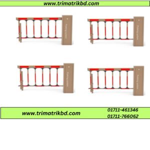 24V ডিসি ব্রাশলেস মোটর সহ OEM দুই বেড়া বুম যানবাহন বাধা গেট