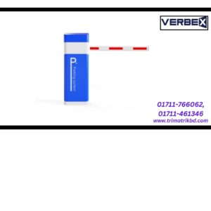 Red And Black Automatic Traffic Car Park Entrance Barriers For Parking Lot System