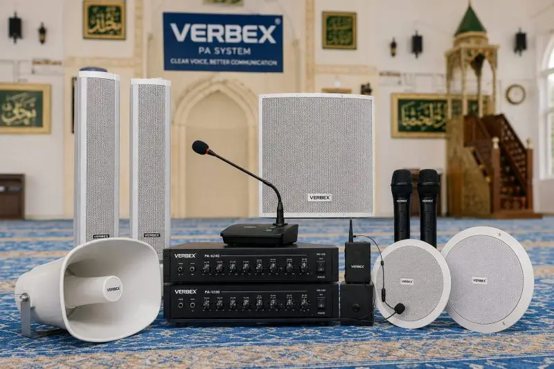 Why VERBEX (UAE) is the Most Popular Masjid PA System Brand in Bangladesh